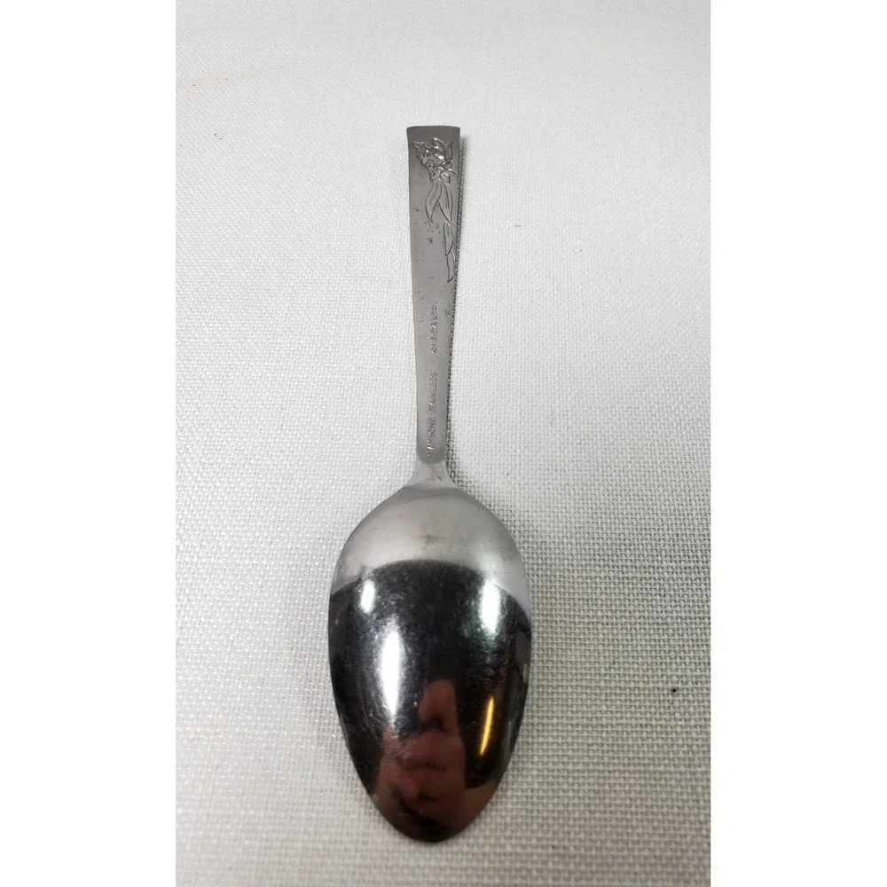 Vtg‎ Oneida LTD Stainhome Stainless Floral Pattern Teaspoon Replacement Flatware